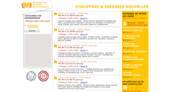 Desktop Screenshot of energies.annuaire-habitat.net