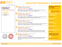 Tablet Screenshot of isolation.annuaire-habitat.net